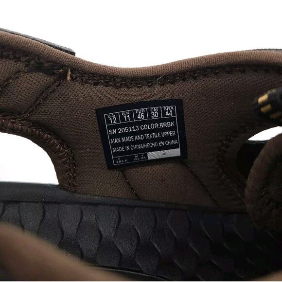 Skechers Mens 12 Sandals Vegan Tresmen Menard Relaxed Fit Luxe Foam Hiking Shoes main image 6